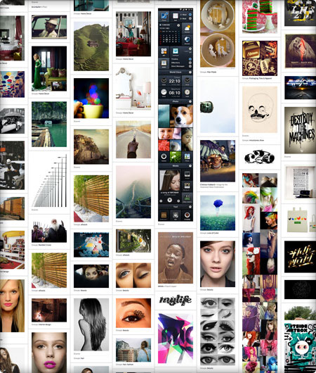 jquery動態(tài)網格瀑布流插件Wookmark jquery動態(tài)網格瀑布流